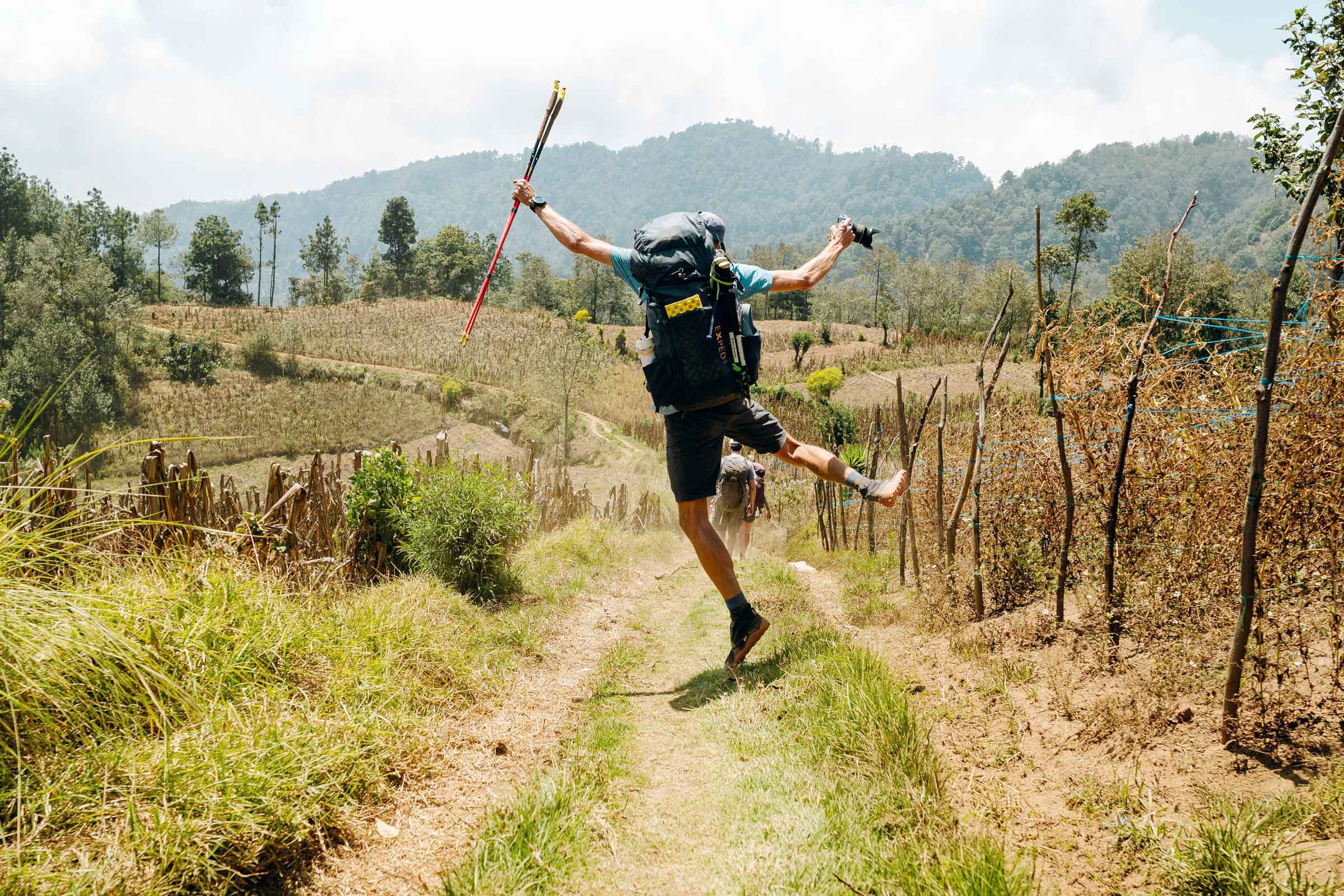 Jumpy Jacob Trek Xela a Lago Atitlan Guatemala