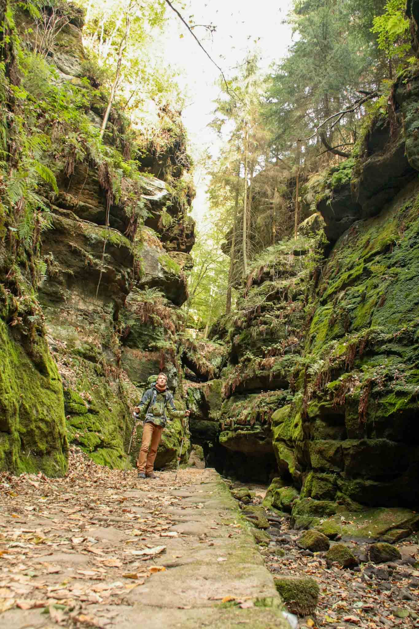 19-malerweg-jacob-standing-in-teufelsgrund-sandstone-gorge