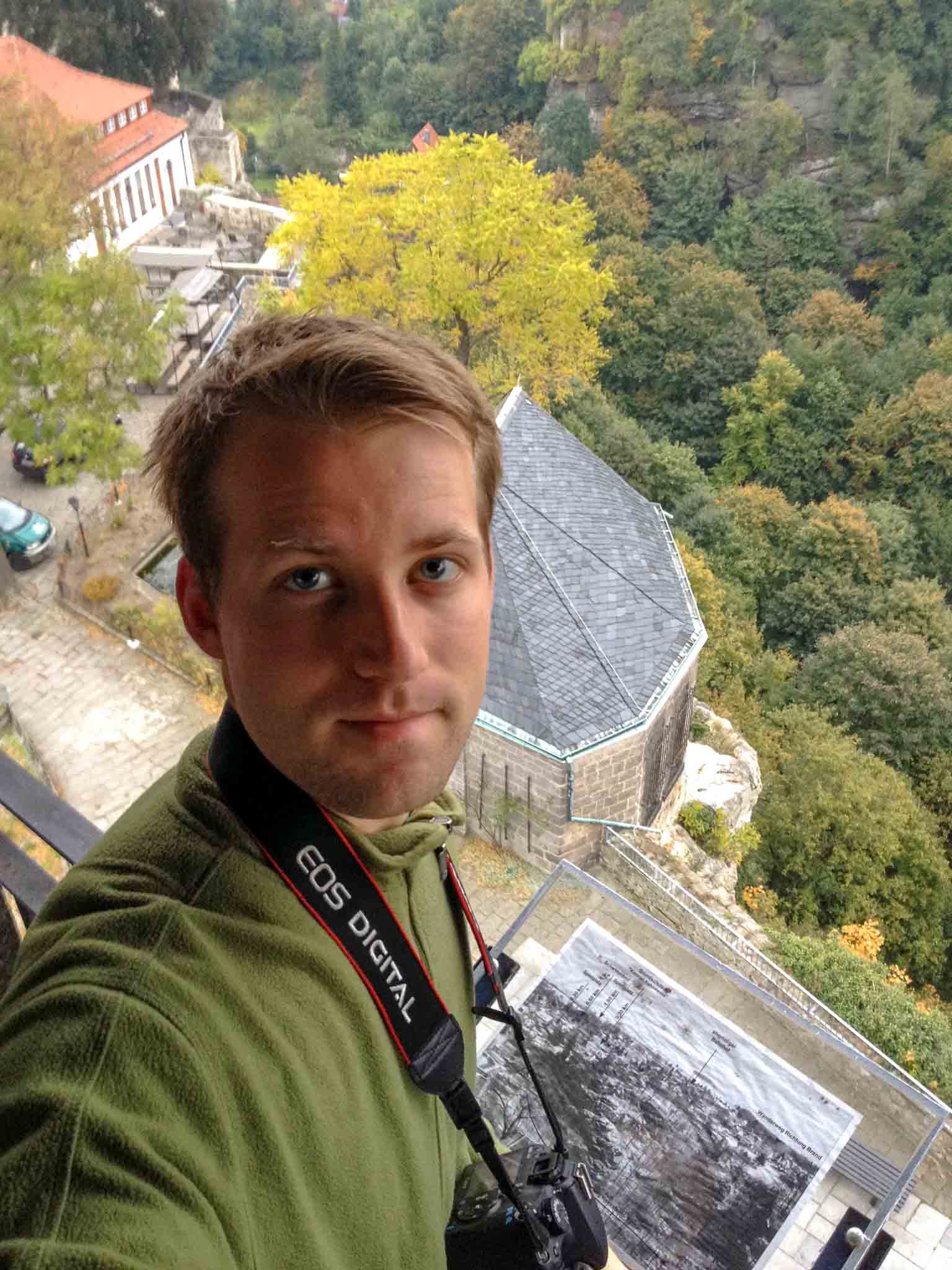 Malerweg Day 2 — Hohenstein Castle, Jacob, Selfie
